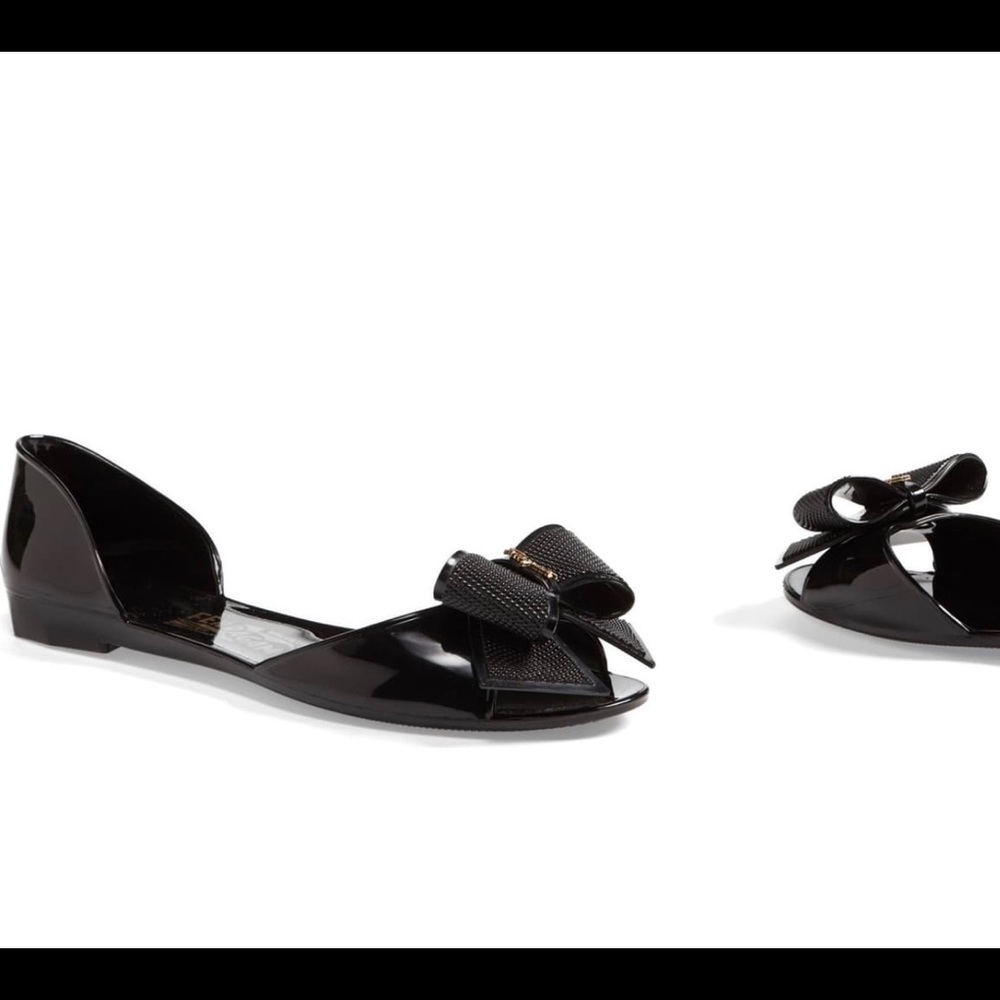 Salvatore Ferragamo Barbados Flats Size 10